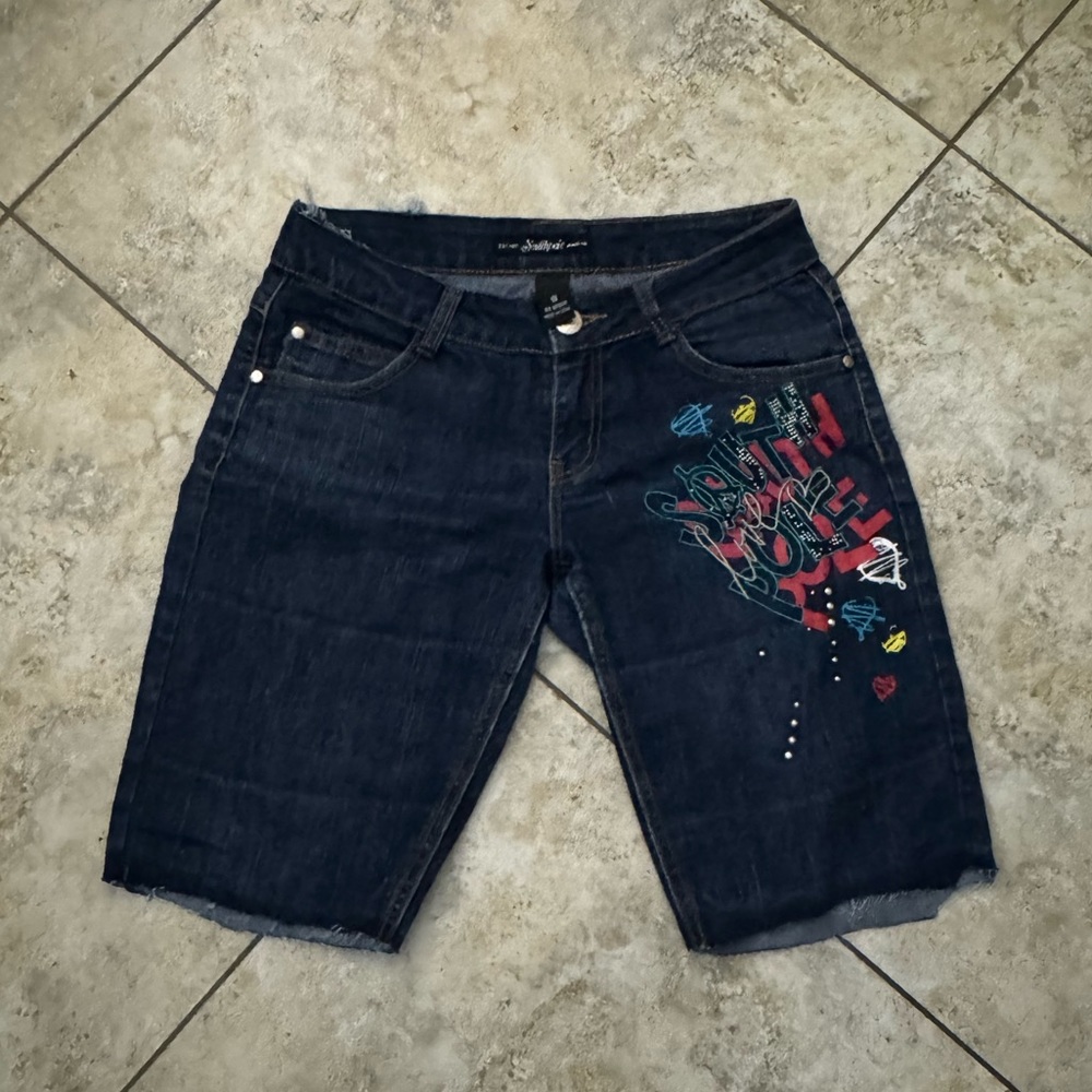 South pole Jean Shorts
